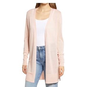 HALOGEN SHEER CARDIGAN